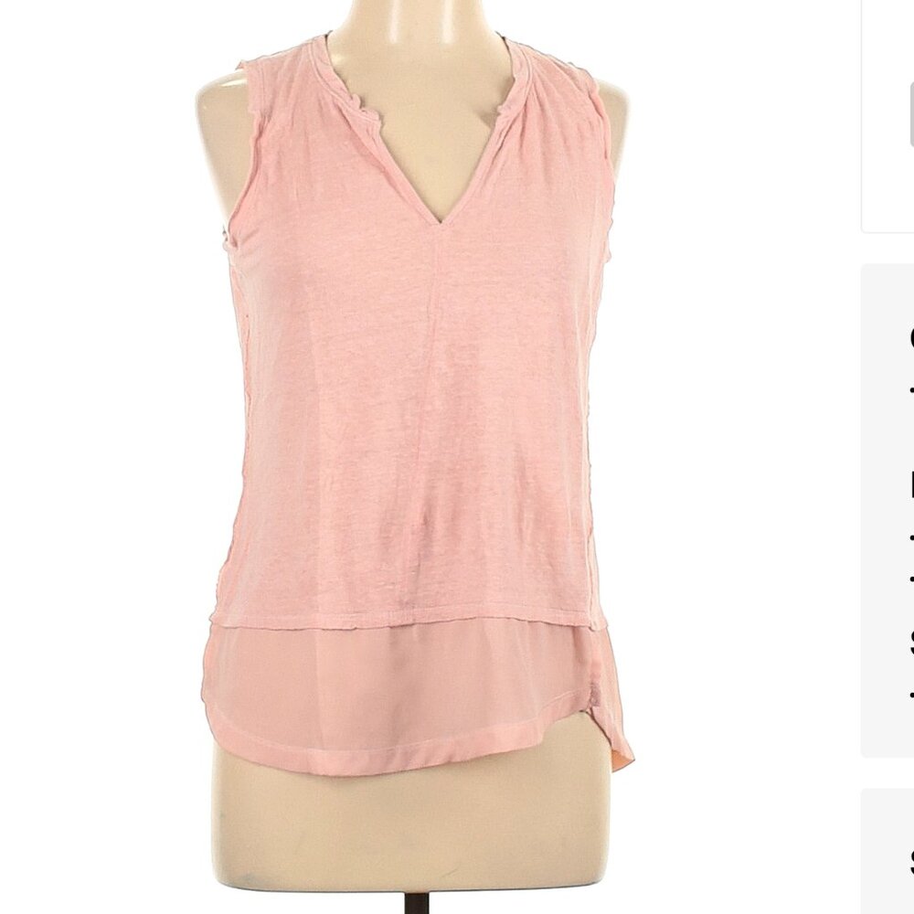 Soft Pink Sanctuary Sleeveless Top Size L